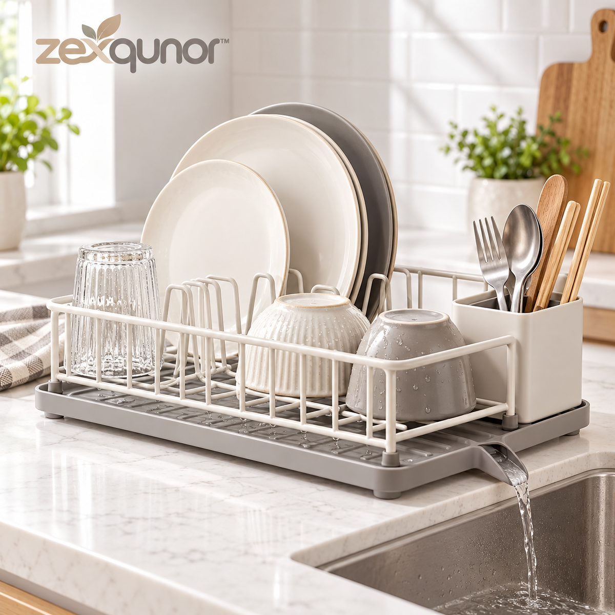zexqunor™ Modern Dish Drying Rack