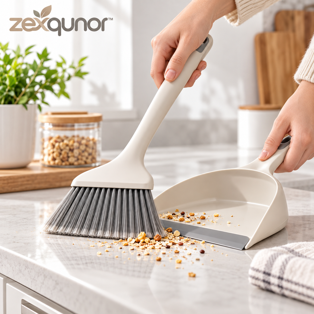 zexqunor™ Countertop Brush & Dustpan Set