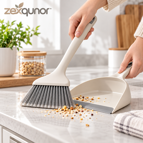 zexqunor™ Countertop Brush & Dustpan Set