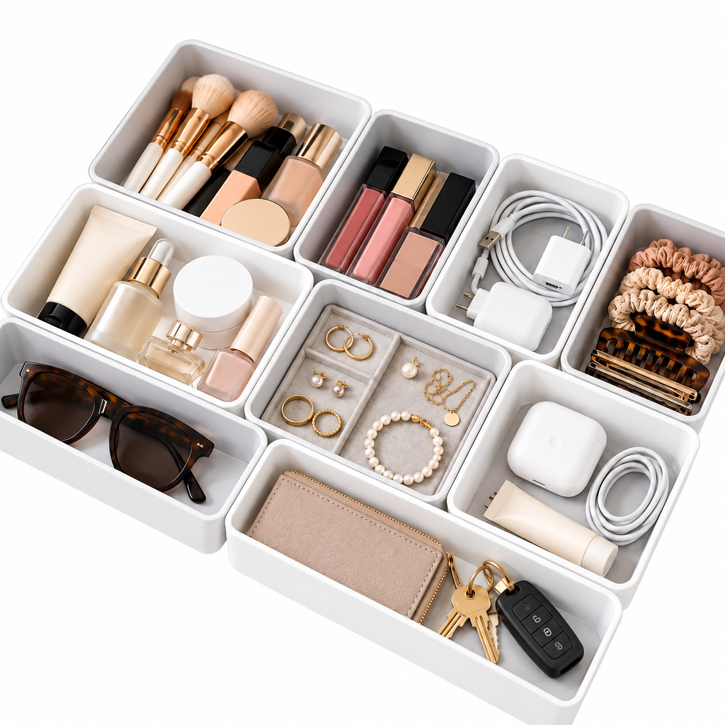zexqunor™ Modular Drawer Organizer Set