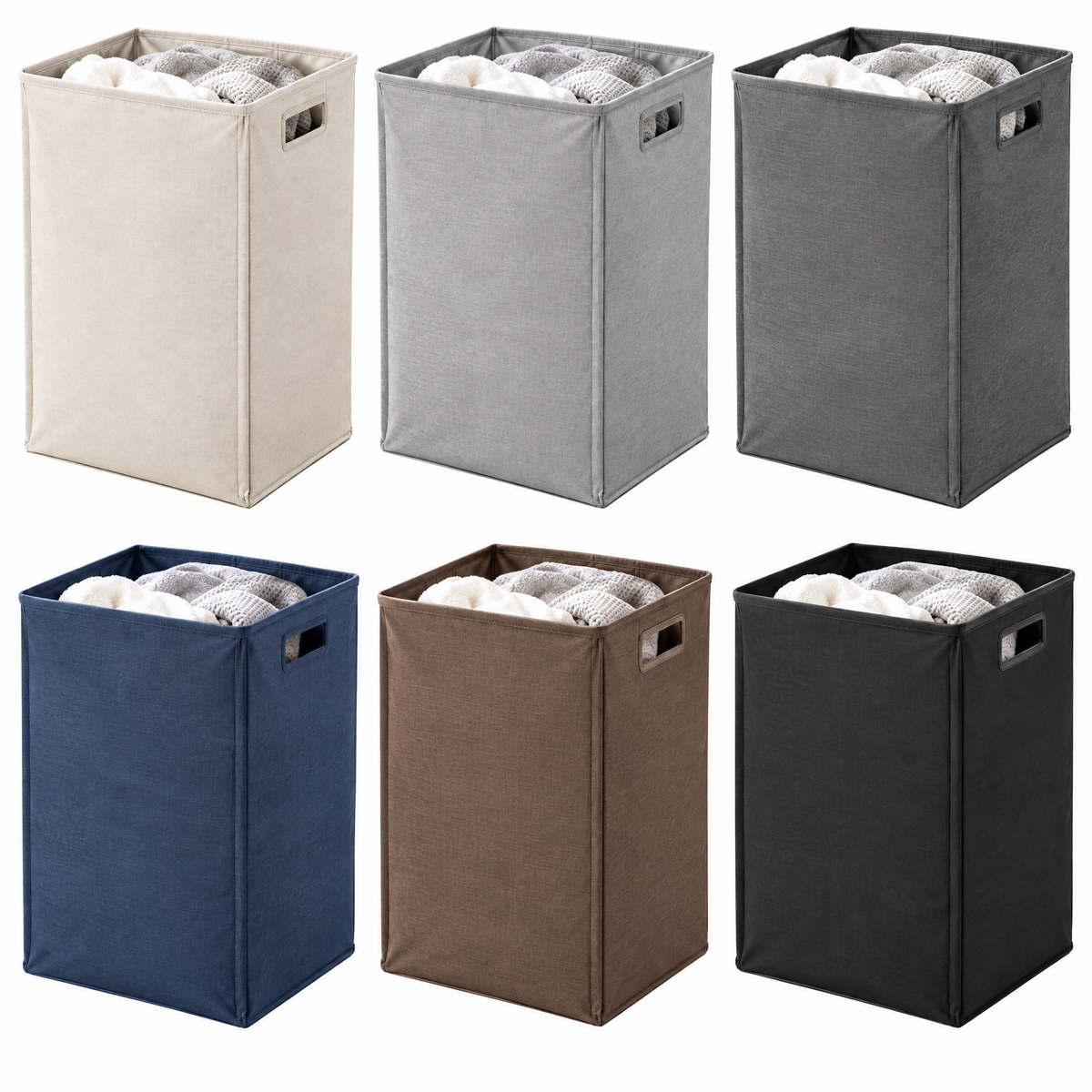zexqunor™ Foldable Fabric Laundry Storage Basket